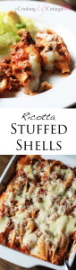 Ricotta Stuffed Shells – Cooking Up Cottage