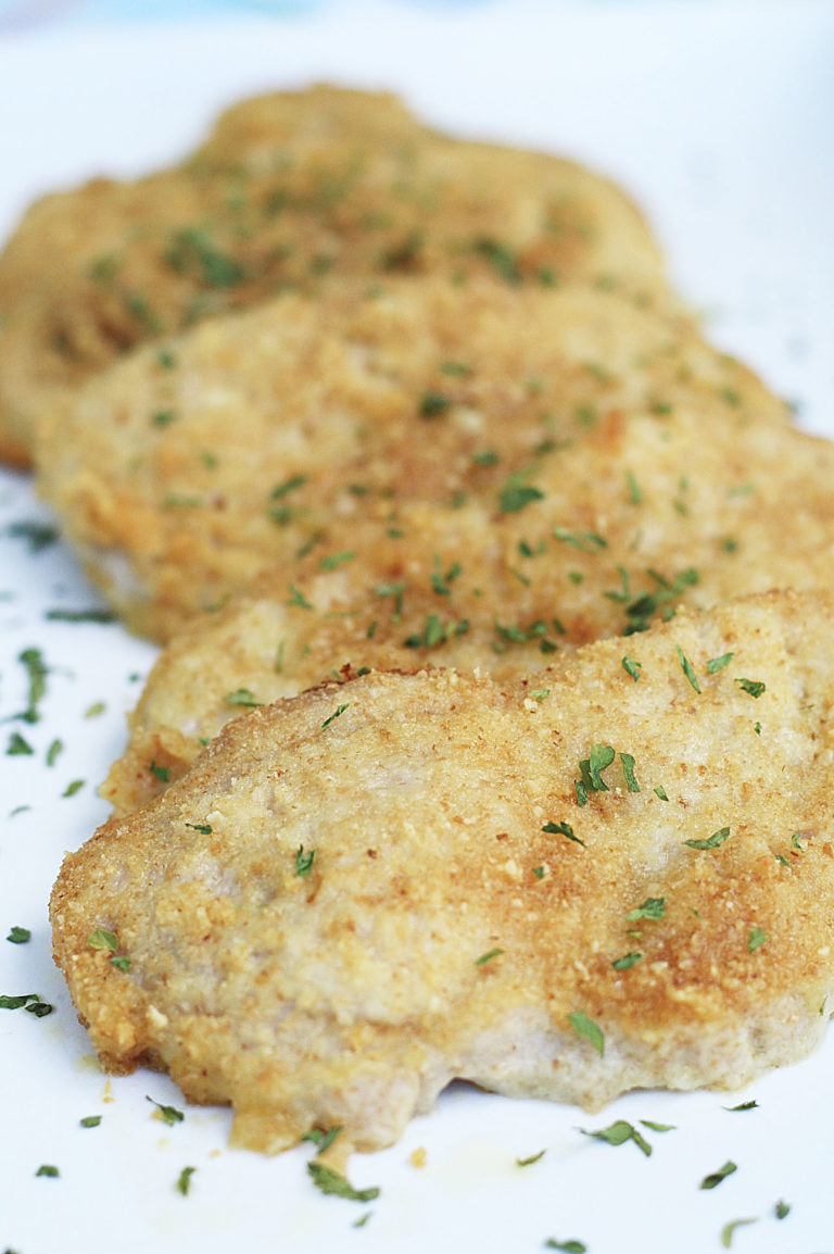 Parmesan Crusted Pork Chops – Cooking Up Cottage