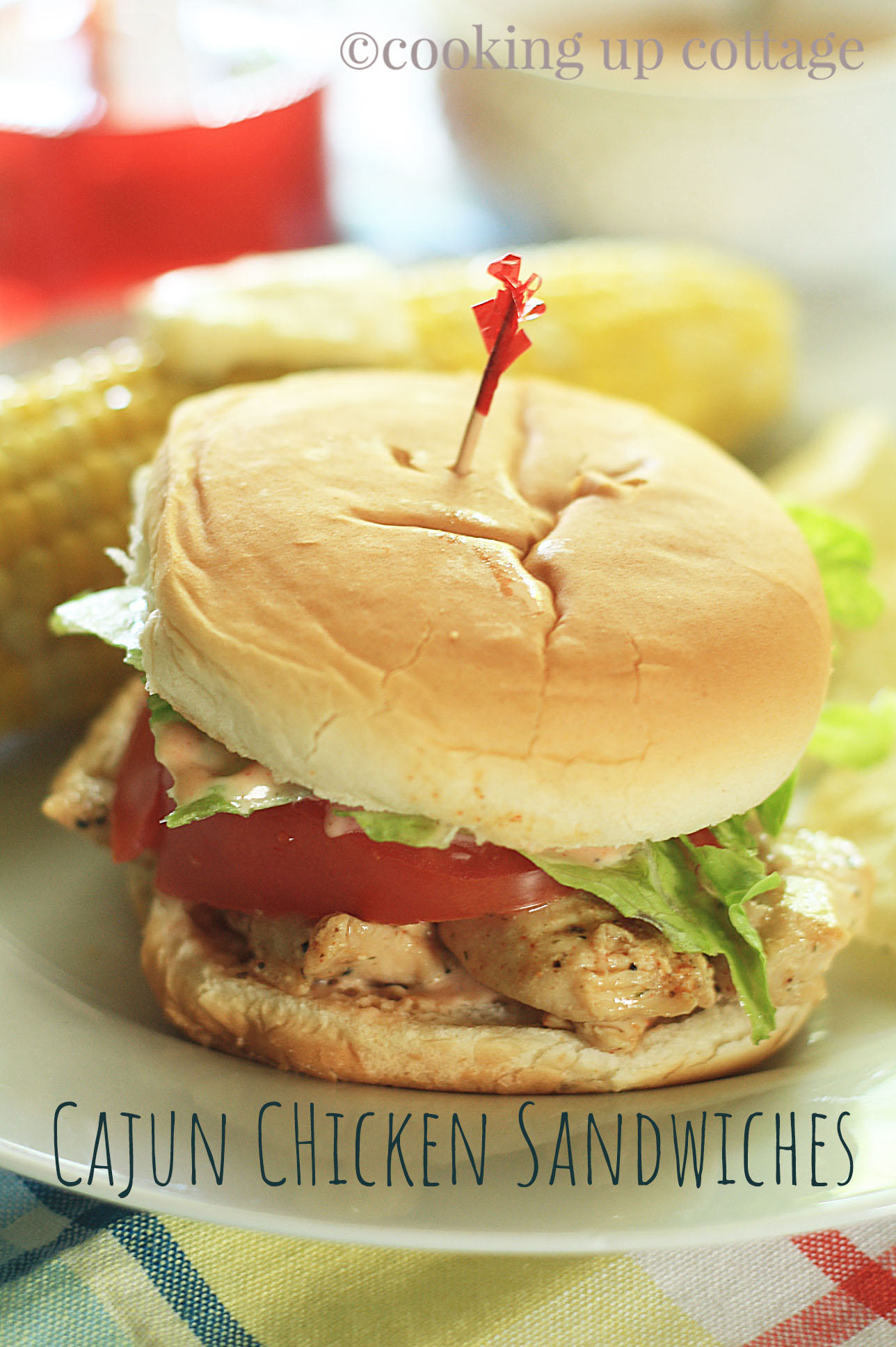 Cajun Chicken Sandwiches – Cooking Up Cottage